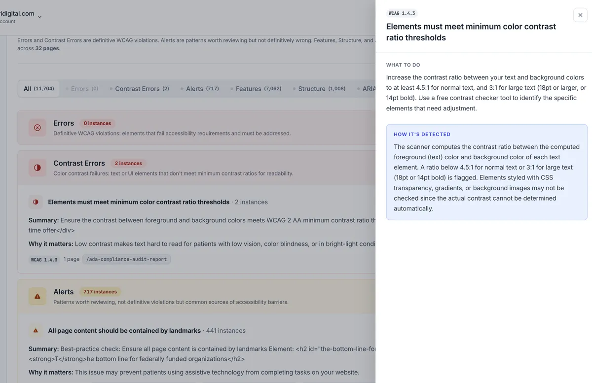 Accessibility fix